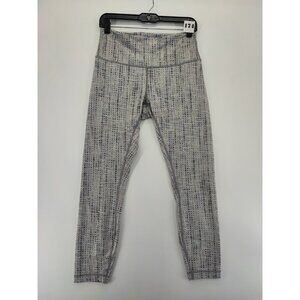 Lululemon Women's Gray Leggings  Size 10